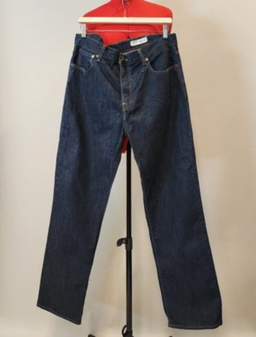 Cremieux Men’s Jeans 38x32 Straight Dark Blue Premium Denim Preowned
